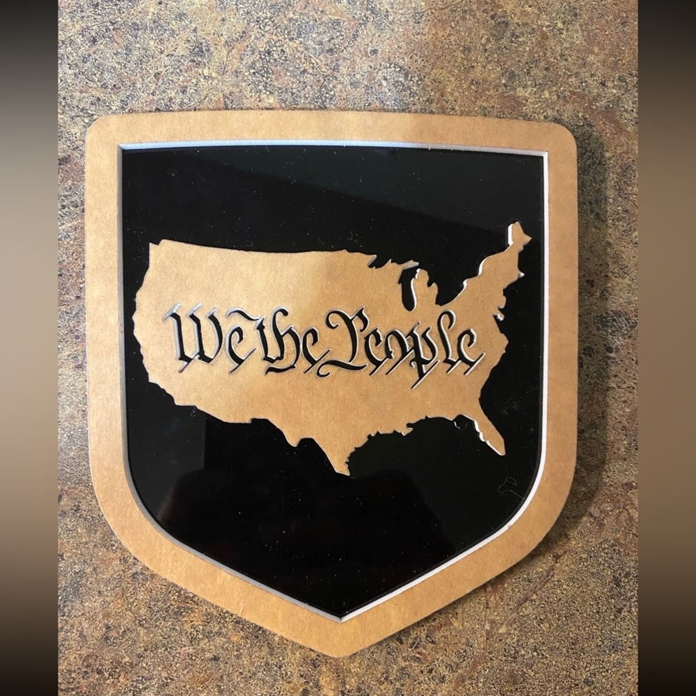 We The People Badge for Truck